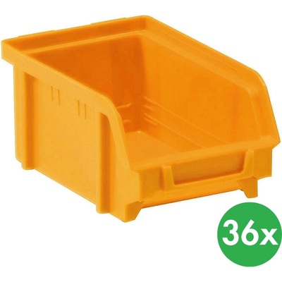 Artplast Plastové boxy, 103 x 166 x 73 mm, žltooranžová