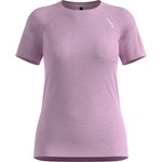 Odlo Дамска тениска Odlo Women's Essential Seamless T-Shirt Crew Neck S/S Running shirt - Orchid Ice Melange - размер XL (916-7085-0115)