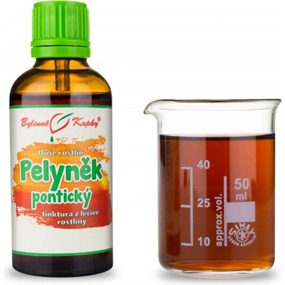 Bylinné kapky Palina pontická pontská kvapky Duša rastlín tinktúra 50 ml