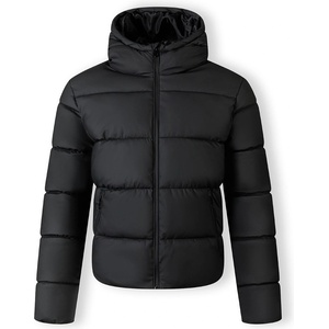 Minoti Яке Minoti Men PU jacket zip pockets black - Black
