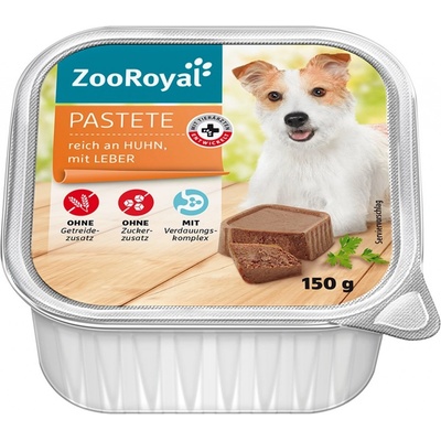 ZooRoyal Adult Dog kuřecí a játra 11 x 150 g