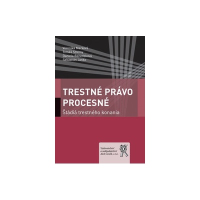 Trestné právo procesné - Veronika Marková