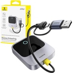 Baseus Безжичен адаптер за Apple CarPlay - Baseus Prime Trip Wireless CarPlay Adapter (C10745100813-00) (grey) (C10745100813-00)
