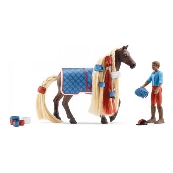 Schleich Horse Club: Стартов комплект - Лео и Роки 42586