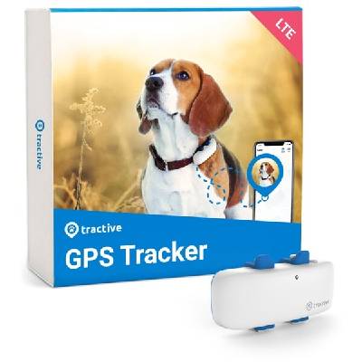 Tractive GPS DOG 4 tracker polohy a aktivity pre psov biely
