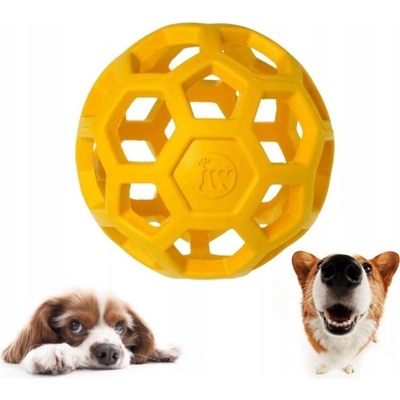 JW Pet Hol Ee Roller lopta 8,7 cm žltá