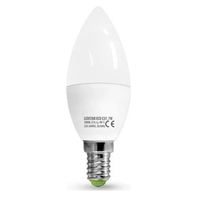 Ledstar LED ŽárovkaC37 E14/7W/230V 3000K B3270