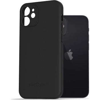 Púzdro AlzaGuard Matte TPU Case iPhone 12 Mini čierne