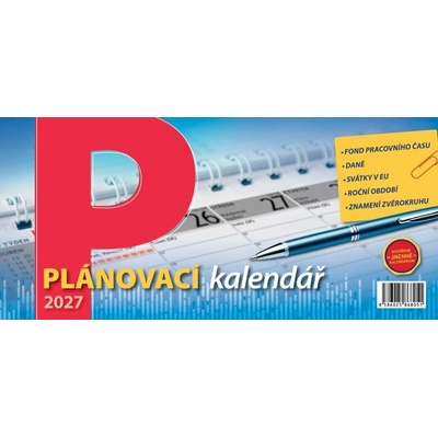 stolní PLÁNOVACÍ 2027