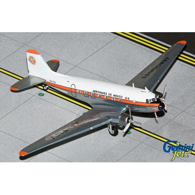 Gemini DC-3-197D Aeronaves de Mexico 1950s Colors 1:200