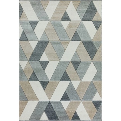 Makro Abra Sketch SK01 Geometrický vzor béžový šedý