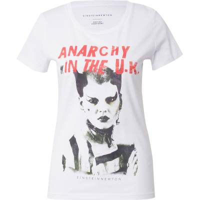 Einstein & newton Тениска 'Anarchy' бяло, размер S