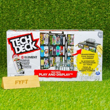 TechDeck Pódium a vitrína na fingerboard Play and Display