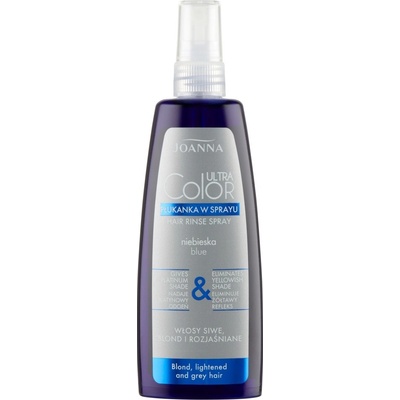 Joanna Ultra Color Hair Rinse vlasový přeliv ve spreji modrý 150 ml