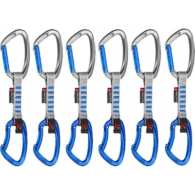 Mammut Crag Keylock Wire 10 cm Indicator 6-Pack