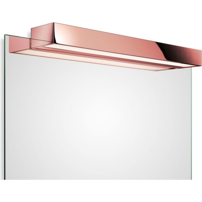 DECOR WALTHER Лампа над огледалото Box Clip On LED 2700K 60 см розово злато (0420416)