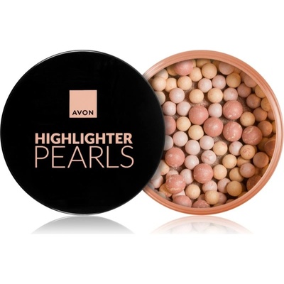 Avon Pearls rozjasňující třpytivé perly Light Peach 28 g