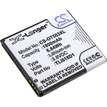 Cameron Sino Батерия за Alcatel One Touch Link, Pop (eq. TLI018D1), 1800mAh (CS-OT503XL)