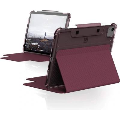 Urban Armor Gear Gear U Lucent Case - удароустойчив хибриден кейс от най-висок клас за iPad Air 4 (2020), iPad Pro 11 (2020), iPad Pro 11 (2018) (лилав-прозрачен)