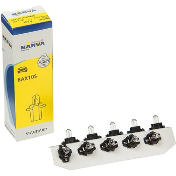 Image 1 of NARVA Крушки NARVA BAX10s 12V 1W 10бр (17036)