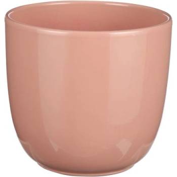 Image 1 of Mica КАШПА КЕРАМИЧНА КРЪГЛА tuska 16х17см РОЗОВА (1077498)