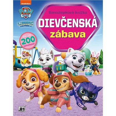 Veľká samolepková knižka Labková Patrola
