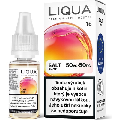 Liqua Nic Salt shot Booster PG50/VG50 10 ml 15 mg