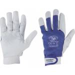 PAYPER hobby leather blue 000502-014 / Комбинирани ръкавици - бяло/синьо 10 (00050201410800010)
