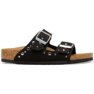 Birkenstock Детски сандали Birkenstock Kid's Arizona Rivet Border Synthetik Sandals - Soft Birki Black - размер 29 (702-5449-0112)