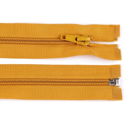 Spirálový zip šířka 5 mm délka 70 cm bundový POL Barva: 123 horčicová