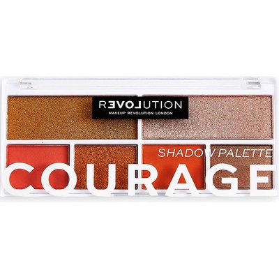 Revolution Beauty Colour Play Shadow Palette Courage палитра сенки за очи за жени 5.2 гр