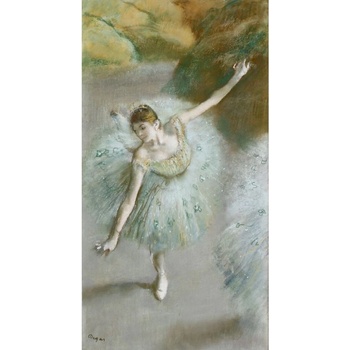 Fedkolor Репродукция на картина 30x55 cm Dancer in Green - Fedkolor (Edgar Degas_10_55x30)