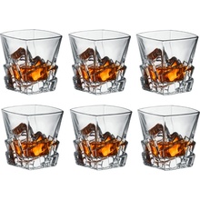 Bohemia Jihlava poháre na whisky Crack 6 x 310 ml