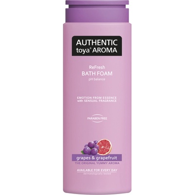 Authentic Toya Aróma Grapes & Grapefruit pena do kúpeľa 600 ml