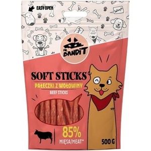 VetExpert Mr. Bandit SOFT STICKS Beef sticks - лакомство за кучета, меки ленти с говеждо месо, 80 гр - Полша