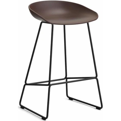 Hay AAS 38 Low black powder coated steel / raisin