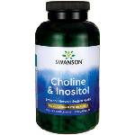 Swanson Choline & Inositol, 250 капсули, Swanson (SW039)
