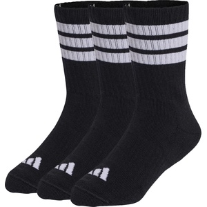 adidas Детски спортни чорапи adidas Kid's 3-Stripes Concept Crew 3-Pack Sports socks - Black / White / White - размер 19-21 (EU) (207-1484-0111)