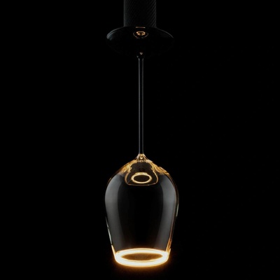 Segula LED žiarovka Floating Red Wine smokey E27 5W 922 55465