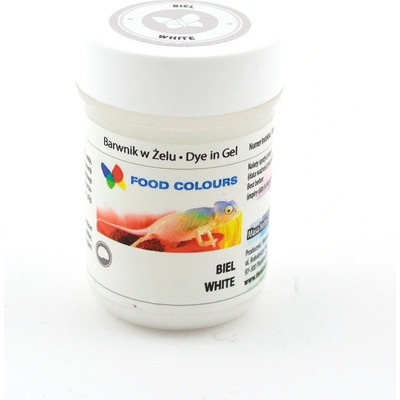 Food Colours Gélová farba (White) biela 35 g