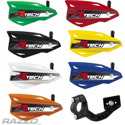 Race Tech Kryty rukou Vertigo Hanguards Červená – Zboží Mobilmania