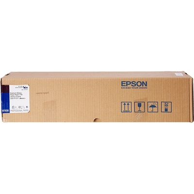 Epson Premium Glossy Photo Paper Roll C13S041390, 166 g/m2, 24", 610mmx30.5m, лъскав, бял хартиена ролка (C13S041390)