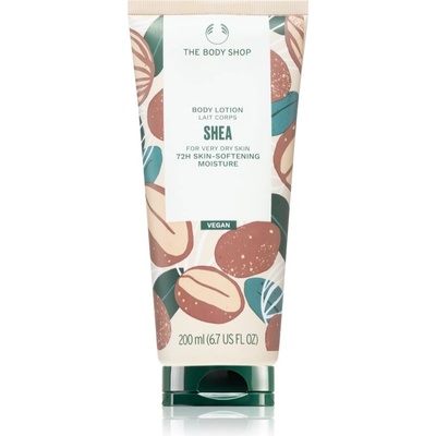 The Body Shop Shea Body Lotion подхранващ крем за тяло за суха кожа 200ml