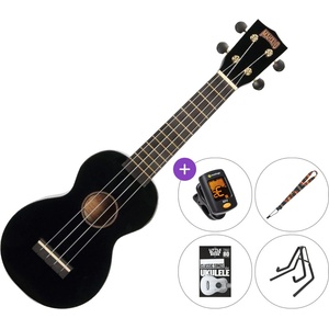 Mahalo MR1 SET 2 Black Сопрано укулеле (MR1-BK-SET-2)