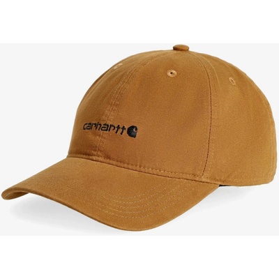 Carhartt Canvas Embroidered Graphic Cap carhartt brown