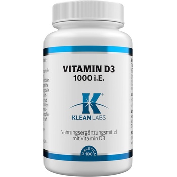 KLEAN LABS Витамин d3 1000 iu - 100 таблетки