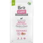 Brit Care Dog Sustainable Adult Small Breed Chicken&Insect- Супер премиум суха храна за кучета от малките породи. С високоусвоим протеин от насекоми и пилешко месо 7 кг