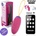 Вибриращо яйце с пулсации, смартфон контрол - Oninder Cute Egg (D-242097)