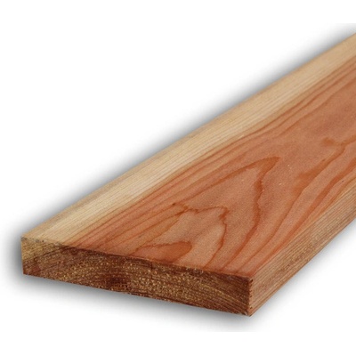 Hoblované prkno AB 25 x 140 x 4000 mm - modřínové, sušené, opracované
