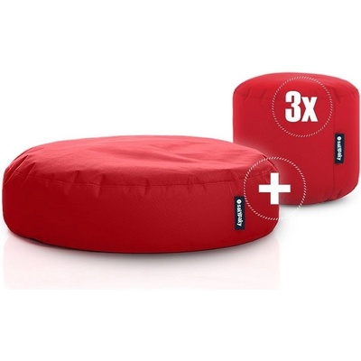 SakyPaky ŽIŽI a taburetky červená